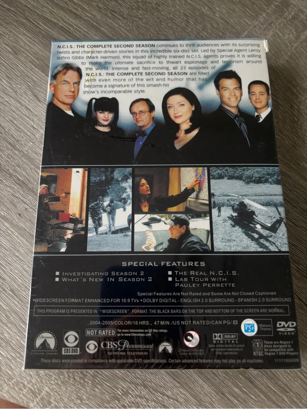 NCIS: The Complete Second Season DVD set
